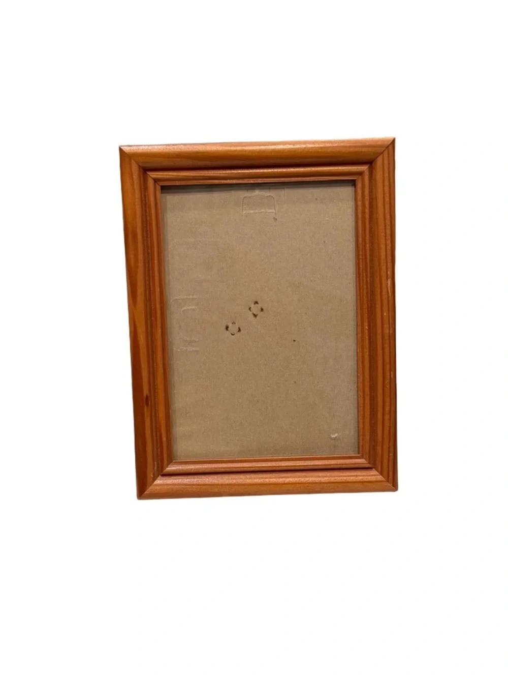 5x7 Wood Picture Frame Rustic Natural Brown Classic Display